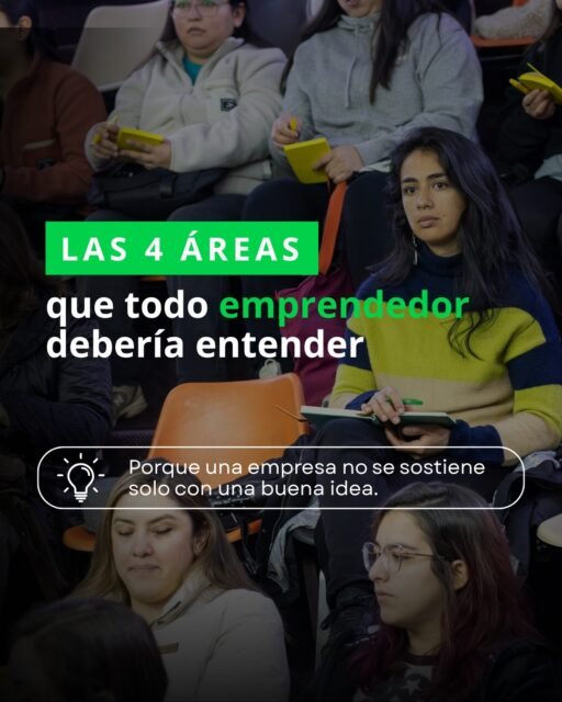 Emprender no es solo tener una buena idea. También implica aprender a entender el negocio que estás construyendo. 💡Vender, conocer tus números, ordenar la forma en que trabajas y comprender tus obligaciones son partes de una misma empresa.No necesitas saberlo todo desde el primer día, pero sí comenzar a hacerte las preguntas correctas.Porque mientras más entiendes tu negocio, mejores decisiones puedes tomar para hacerlo avanzar. 📈Y tú, ¿cuál de estas 4 áreas sientes que tienes más clara y cuál necesitas fortalecer?💬 Te leemos en los comentarios.