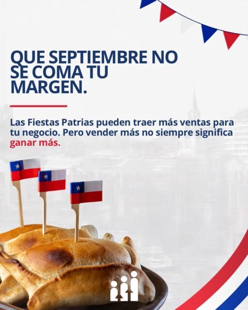 Septiembre puede ser uno de los mejores meses para vender… pero también uno de los más fáciles para perder de vista el margen. 👀Más stock, más personal, más horas, más traslados y otros costos pueden cambiar bastante el resultado final.La clave no está solo en vender más, sino en entender qué dejó realmente ese aumento de ventas.Porque revisar hoy lo que pasó este septiembre también es una forma de planificar mejor el próximo. 🇨🇱