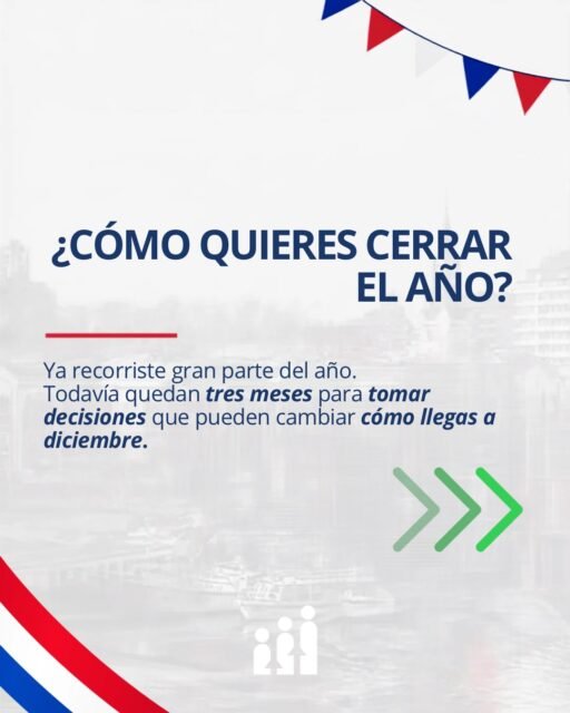 Estamos a días de comenzar el último trimestre del año. 😱Este es un buen momento para mirar lo que dejó hasta ahora el 2026, revisar resultados y definir dónde conviene poner el foco durante octubre, noviembre y diciembre. 💡No se trata de cambiar todo a última hora, sino de tomar decisiones con la información que ya tienes y llegar al cierre del año con mayor claridad.Que diciembre no te encuentre entre la espada y la pared. 👀#GestiónEmpresarial #Pymes #Emprendedores #Negocios
